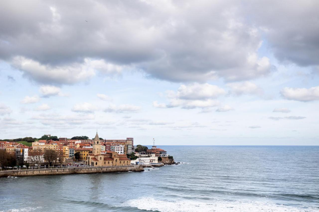 Amanecer Cantabrico Apartment Gijon Bagian luar foto